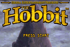 The Hobbit Title Screen